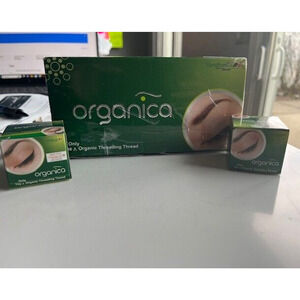 Eyebrow Threading 10 Spools Organica Organic Pure Cotton Thread Hair Remover